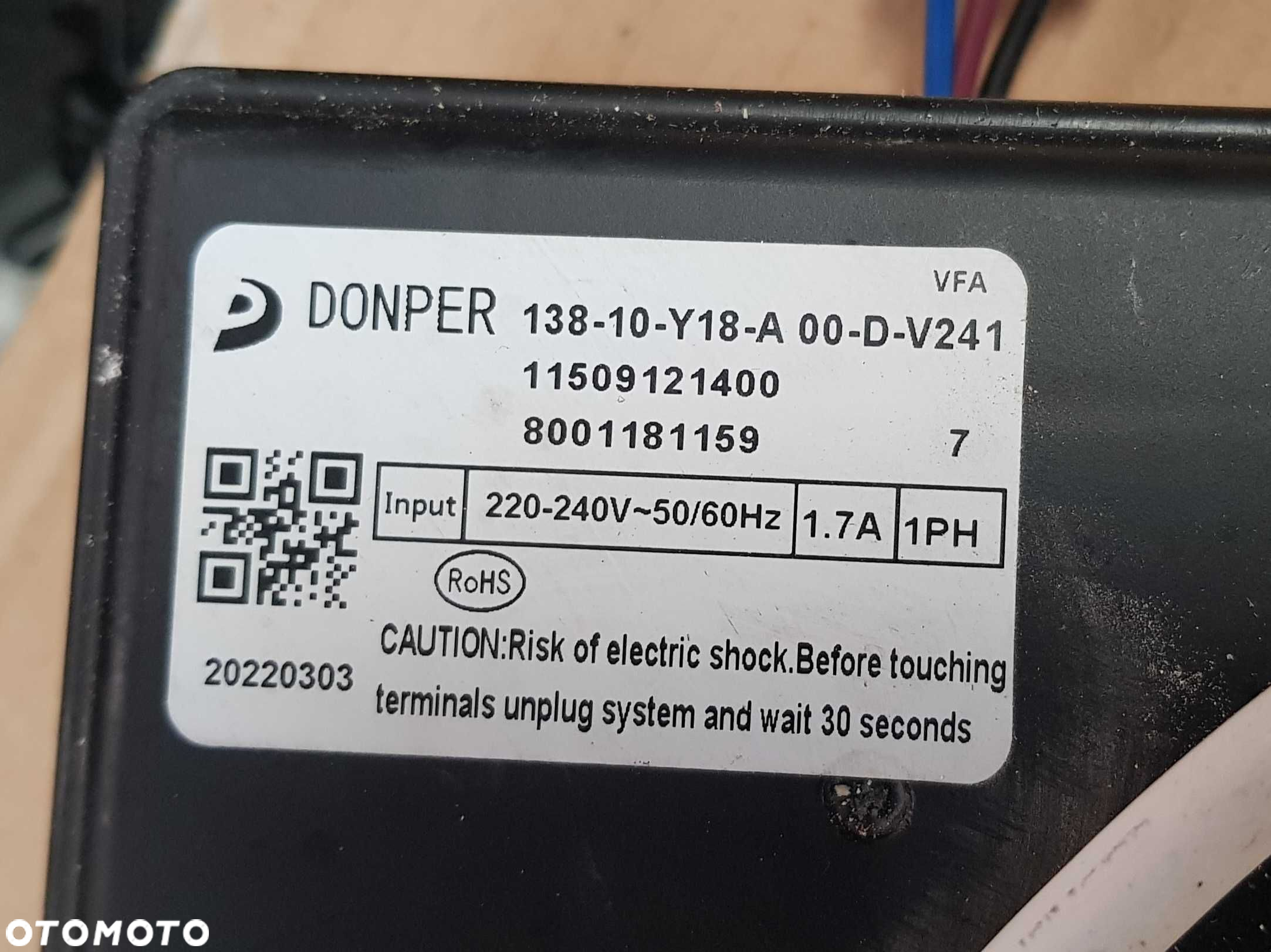 DONPER Inwerter Płyta Sterująca 138‍-10‍-Y18‍-A 800‍111‍811‍59 - 2