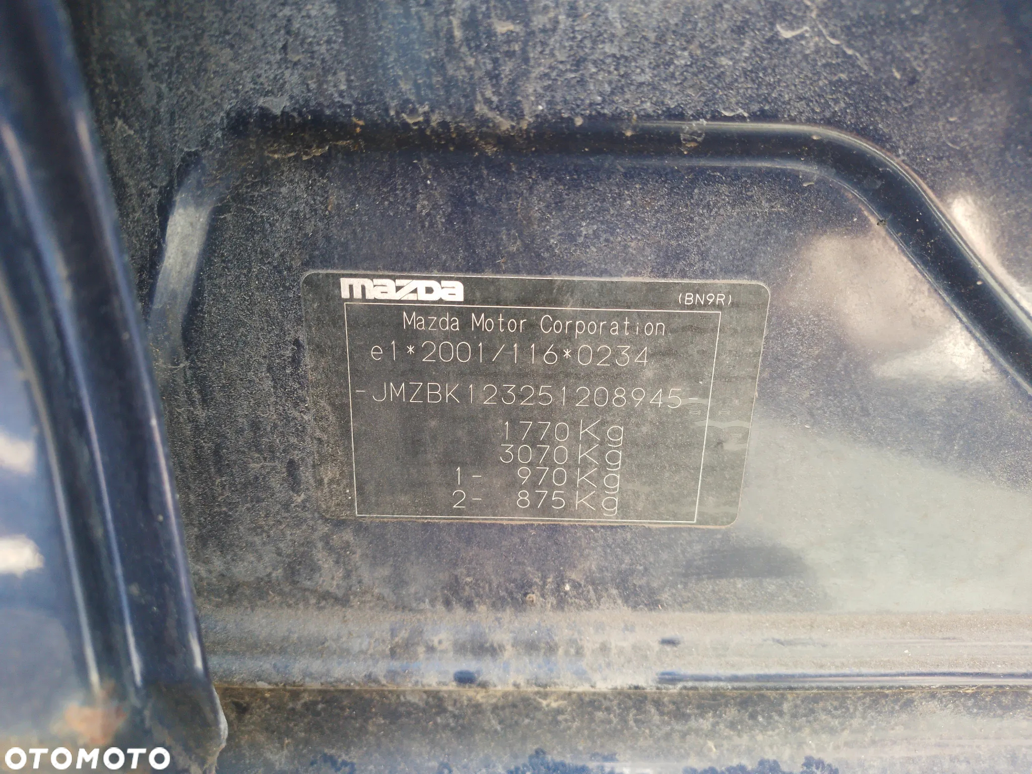 MAZDA 3  03-06 1.6 CD DMUCHAWA WENTYLATOR NAWIEWU - 32