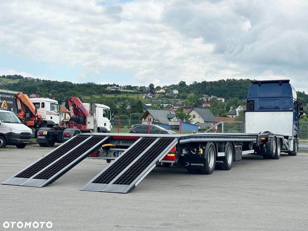 MAN TGX 26.470 * LAWETA 6,60 m + PRZYCZEPA * 6x2 * STAN BDB - 16