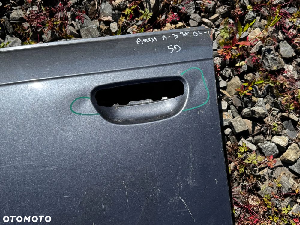 AUDI A3 8P 5D 2003- DRZWI LEWY PRZÓD LEWE PRZEDNIE OE - 4