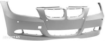 Bara fata Bmw Seria 3 (E90/E91), 11.2004-08.2008, grunduita, cu gauri pentru senzori de parcare, 51117170051 - 1