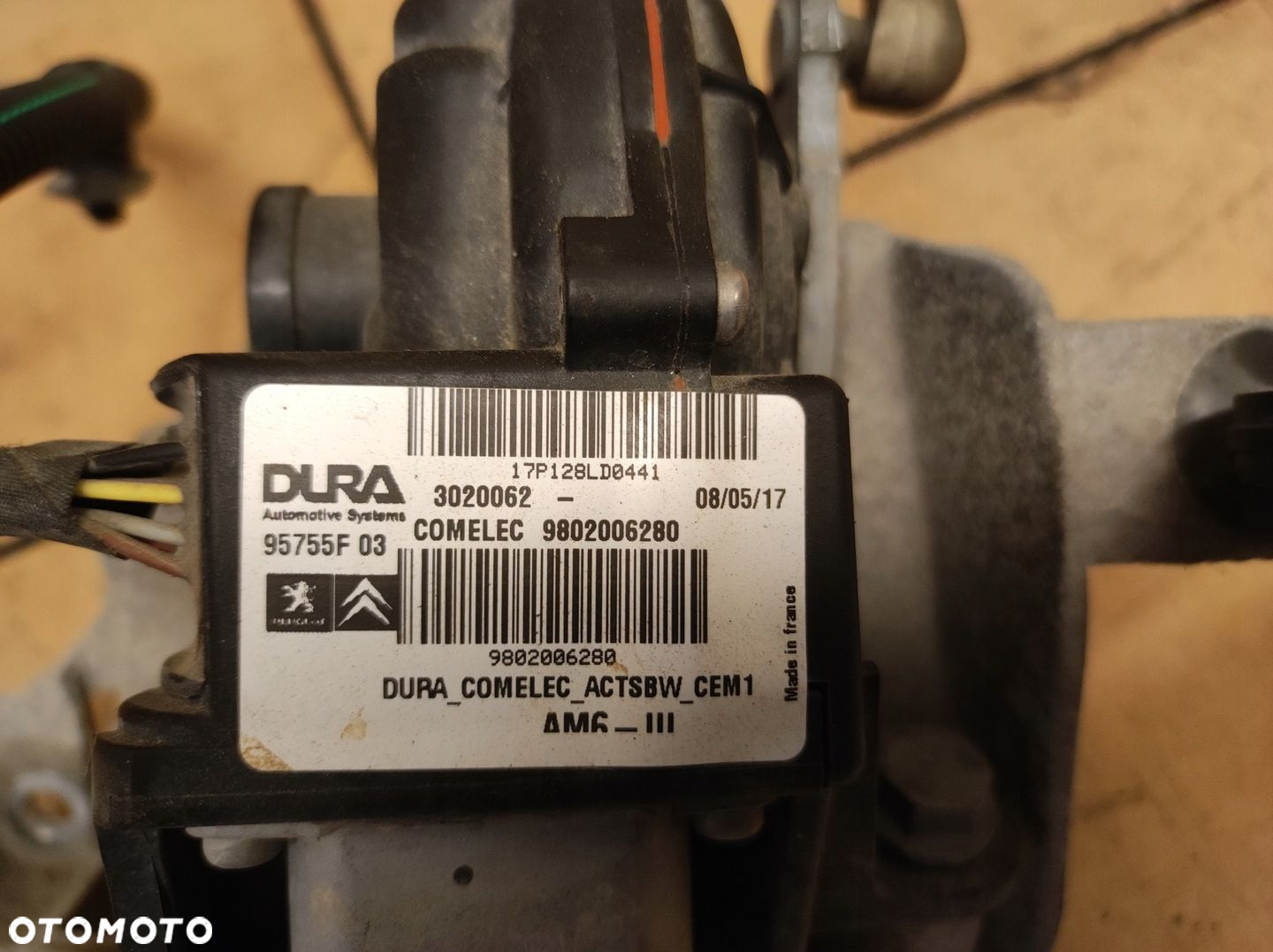 Wybierak mechanizm zmiany skrzyni biegów Jumpy Expert III 3 2.0 BHDI - 9
