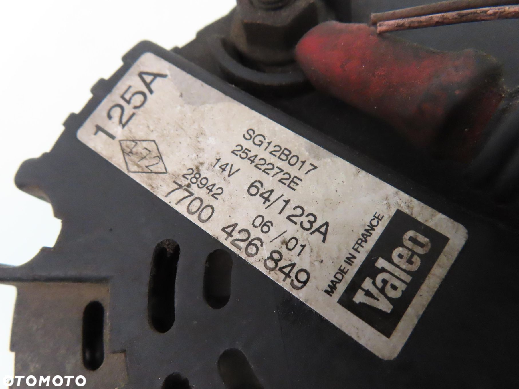 ALTERNATOR RENAULT ESPACE IV 1.9 dCi 7700426849 - 6