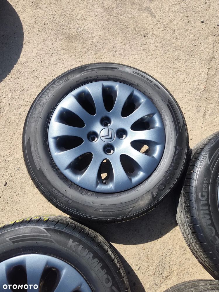 4x108 Felgi Aluminiowe Alufelgi Oryginalne 15 Koła Letnie lato CITROEN BERLINGO C3 III 3 C3 Picasso Pluriel C5 C6 Elysee Xsara Picasso Xantia PEUGEOT 016 207 208 301 306 406 PARTNER 6,5mm Legnica ALU-RAD 185/65 - 21