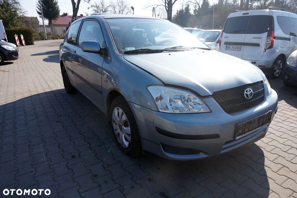 TOYOTA COROLLA E12 3D HB 8Q3 1.4 16V KM SREBRNY na części - 7