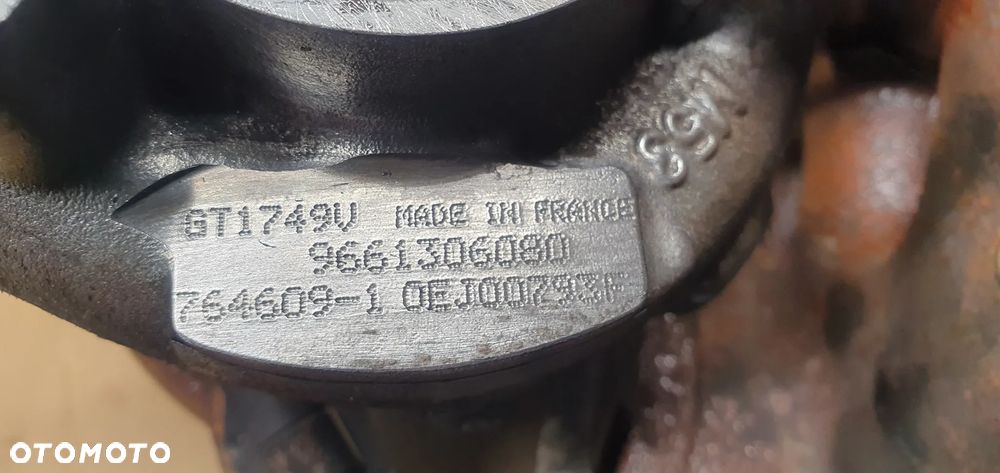 Turbina turbosprężarka Turbo Fiat Scudo II 2.0 HDI 9661306080 - 8