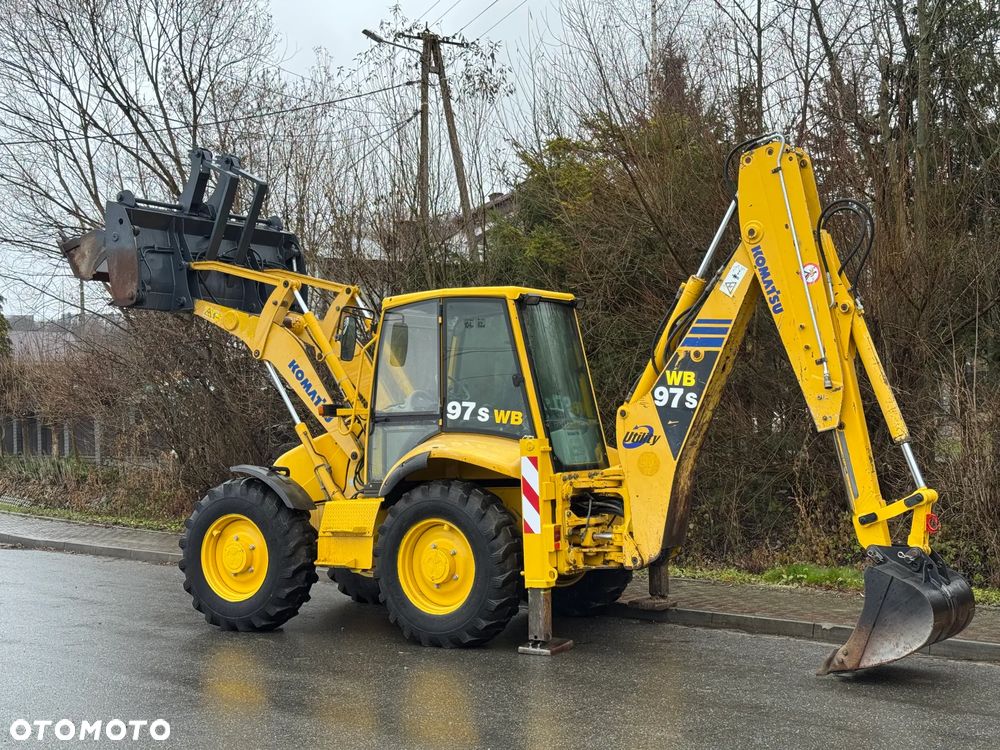 Komatsu * Koparko Ładowarka * Komatsu WB 97 S Utility * - 26