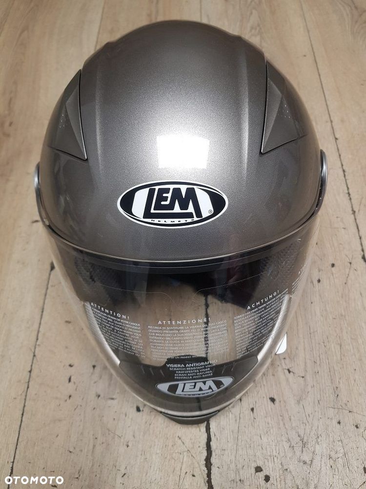 Kask motocyklowy LEM z odpinaną szczęką rozmiar L 59 - 4