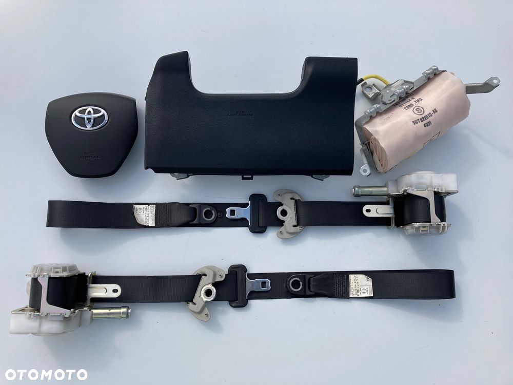 TOYOTA AURIS II 2 COROLLA E16 DESKA KONSOLA KOKPIT PULPIT PÓŁKA PARAPET AIRBAG PASY PAS Mix - 7
