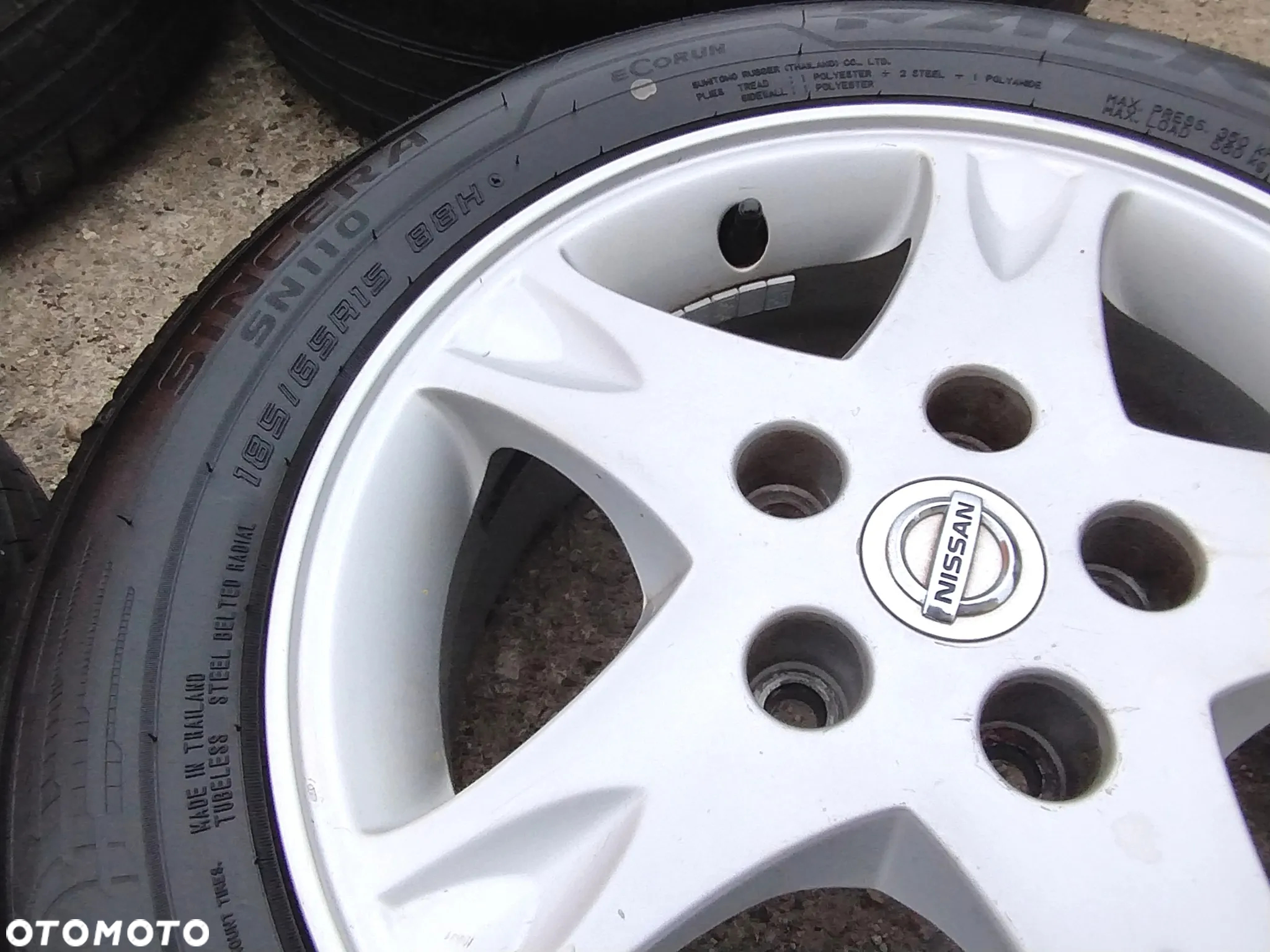 185/65R15 Opony Letnie Lato FALKEN SINCERA SN110 Legnica ALU-RAD jak 195/60 7mm 22r. - 13