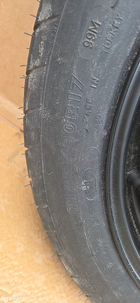 Koło dojazdowe zapasowe Audi A4 B6 B7 5X112 17" - 4