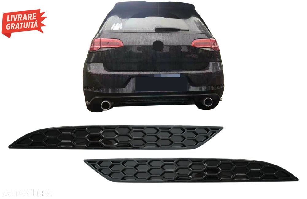 Honeycomb Reflectorizanti Bara Spate VW Golf 7.5 (2017-2019)- livrare gratuita - 1