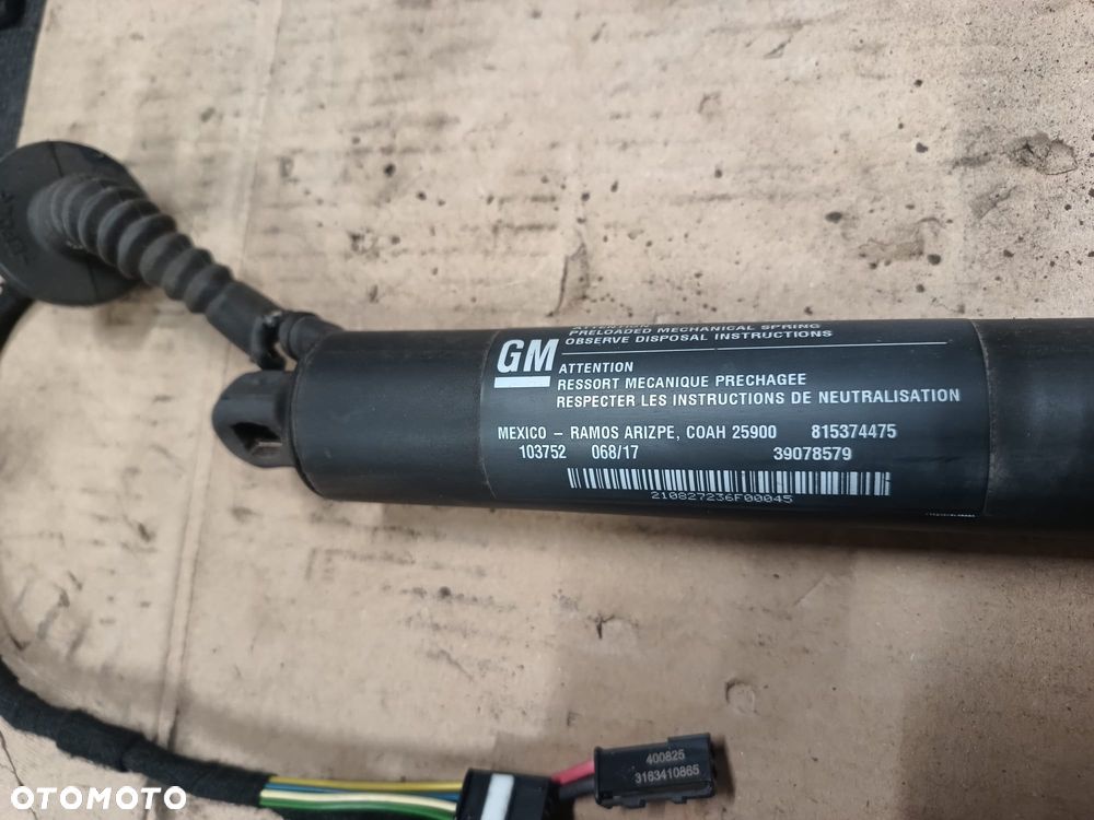 OPEL ASTRA K V 5 KOMBI SIŁOWNIK SIŁOWNIKI KLAPY ELEKTRYCZNY 39078579 - 2