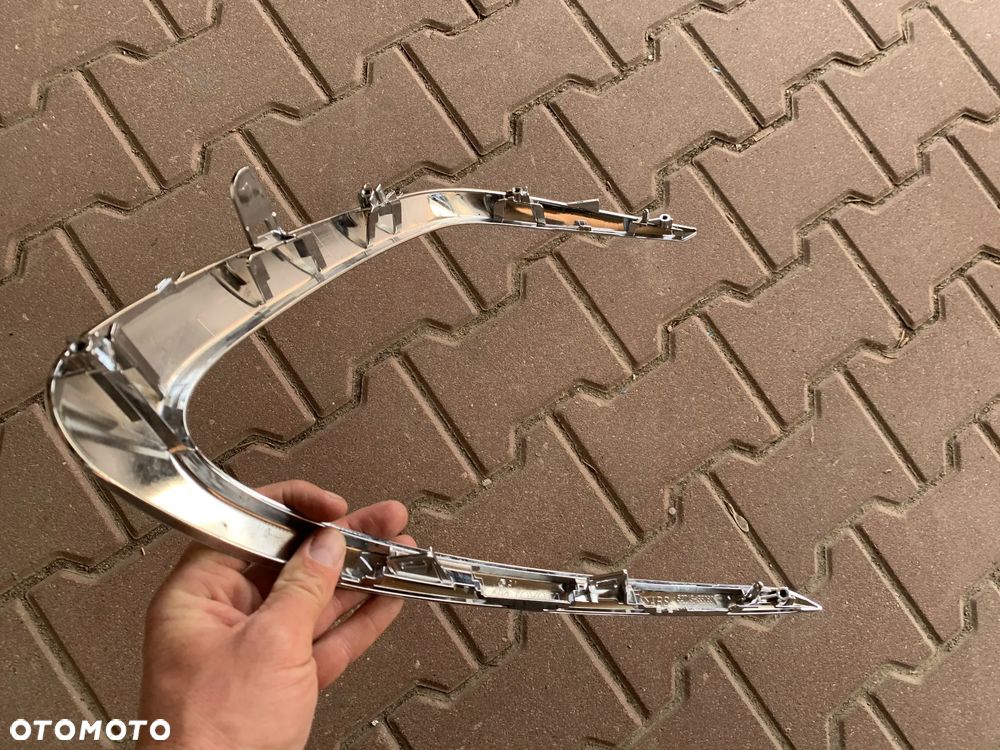 TOYOTA CAMRY VIII LIFT 2021- RAMKA LISTWA NAKŁADKA LEWA PRAWA PRZEDNIA PRZÓD W ZDERZAK ZDERZAKA PRZEDNIEGO LISTEWKA CHROM - 8