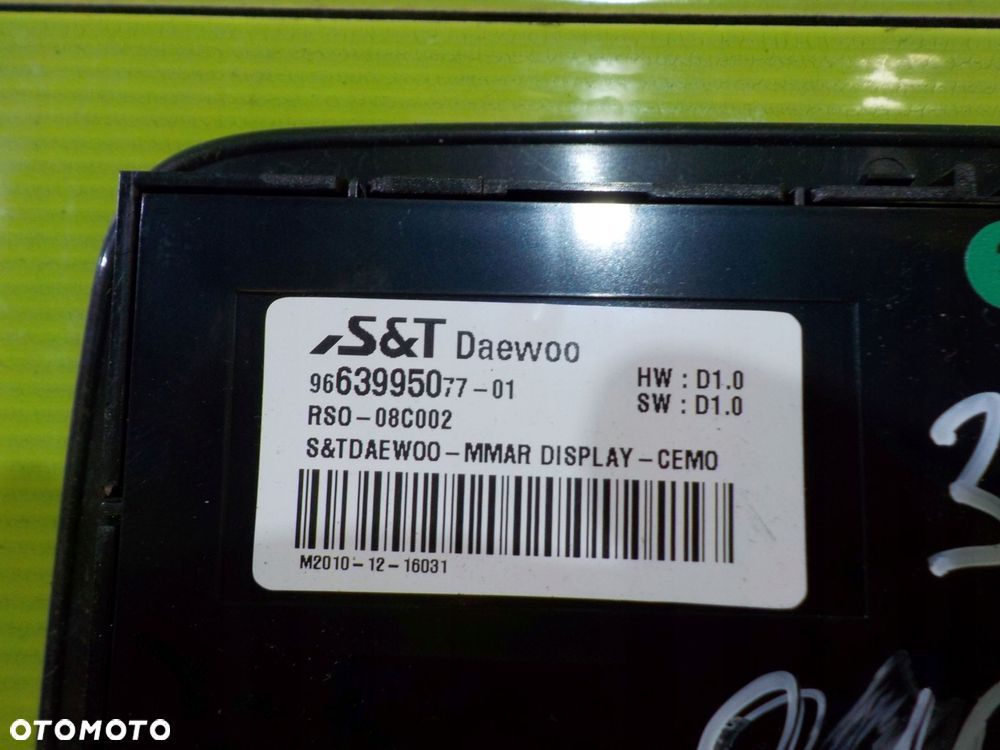 PEUGEOT 5008 I 11r monitor wyswietlacz zaglowka - 12