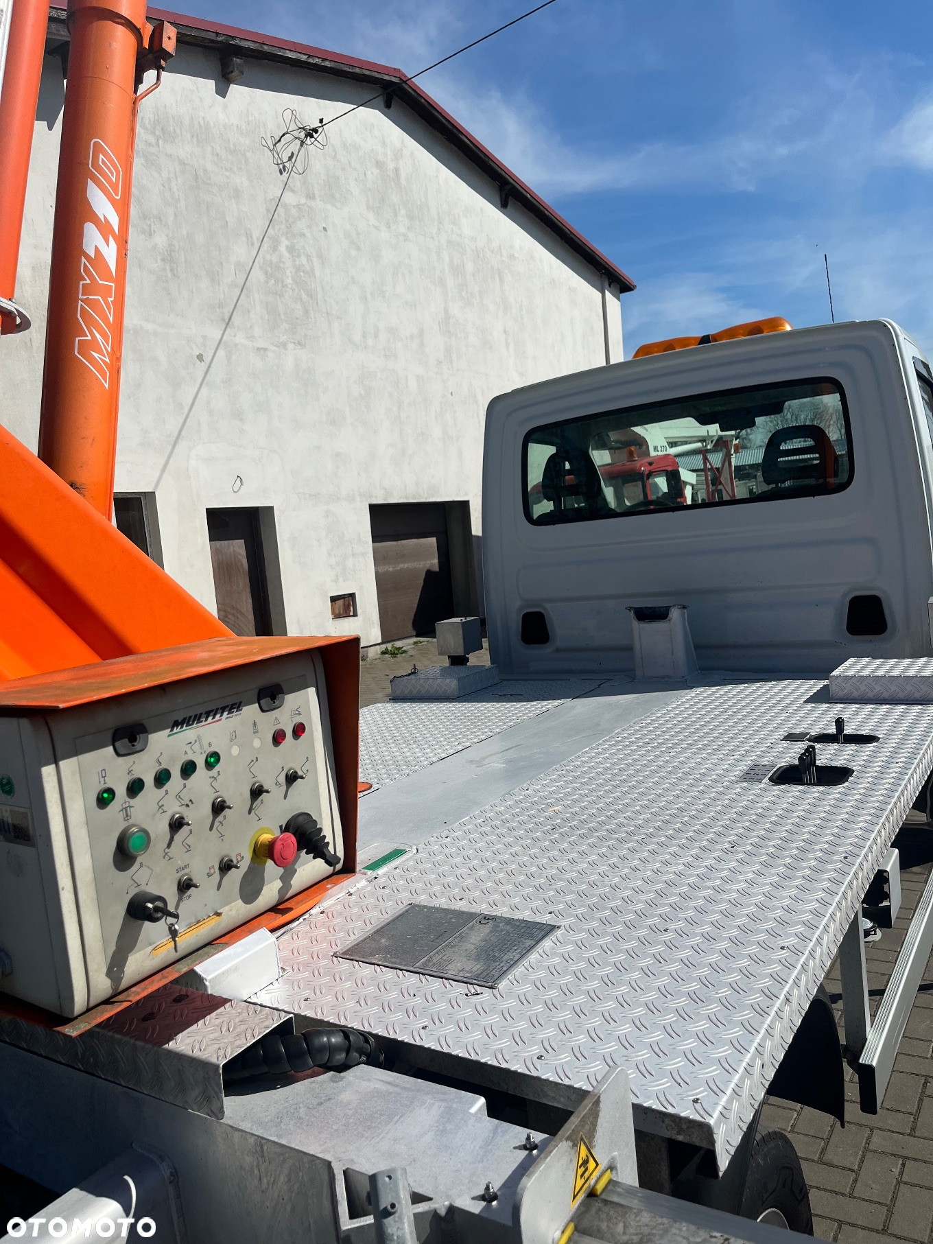 Iveco Podnośnik Koszowy Zwyżka 21 Metrów Multitel Mx210 MT182 UDT BDB Stan jak Wumag Ruthmann GSR - 9
