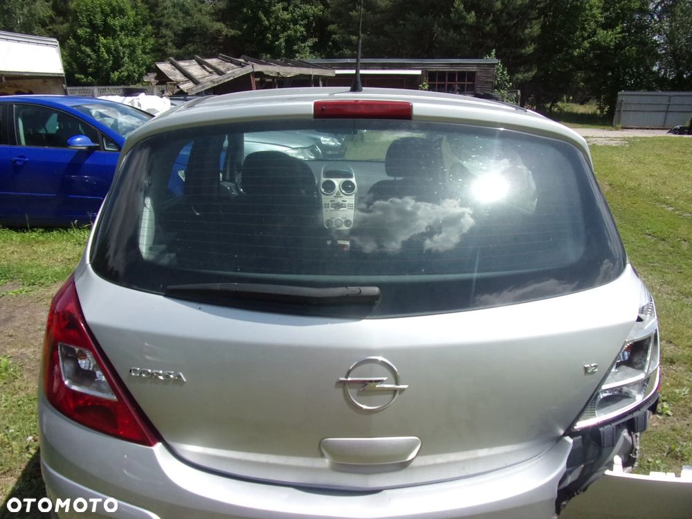 OPEL CORSA D zderzak maska lusterka szyby wnętrze fotele części - 6