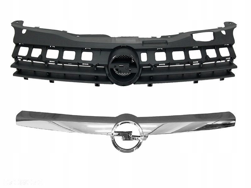 ATRAPA GRILL KRATKA OPEL ASTRA H III 3 2003-2006 - 1