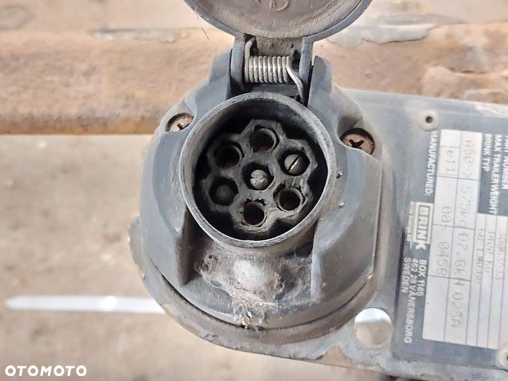 HAK HOLOWNICZY + TABLICZKA + WIĄZKA VOLVO V40 I 30863533 - 4