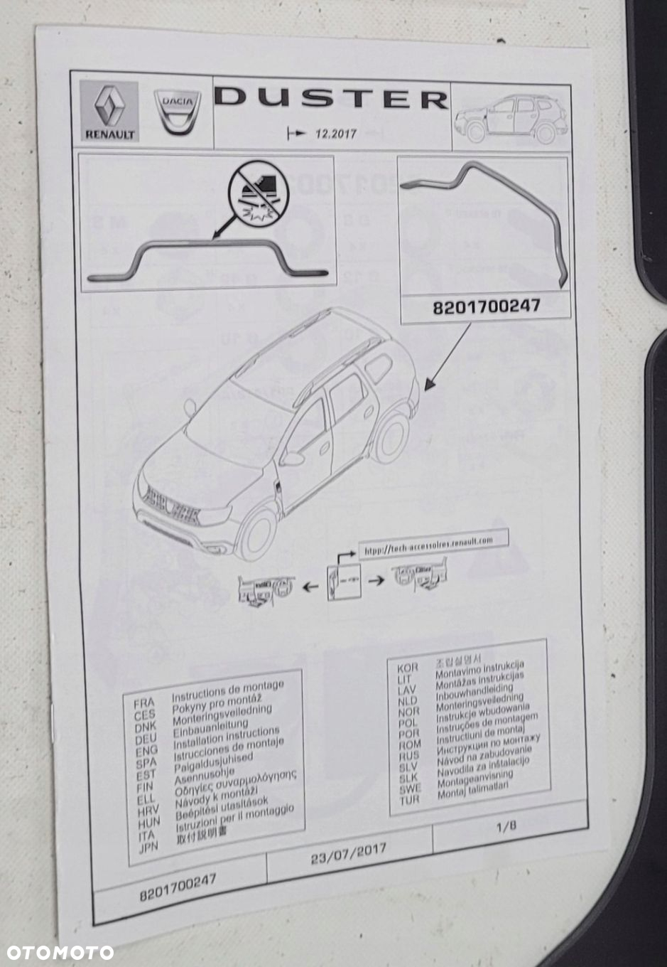 NOWE ORG ORUROWANIE STYLIZUCJĄCE TYŁ DUSTER II 2 - 4