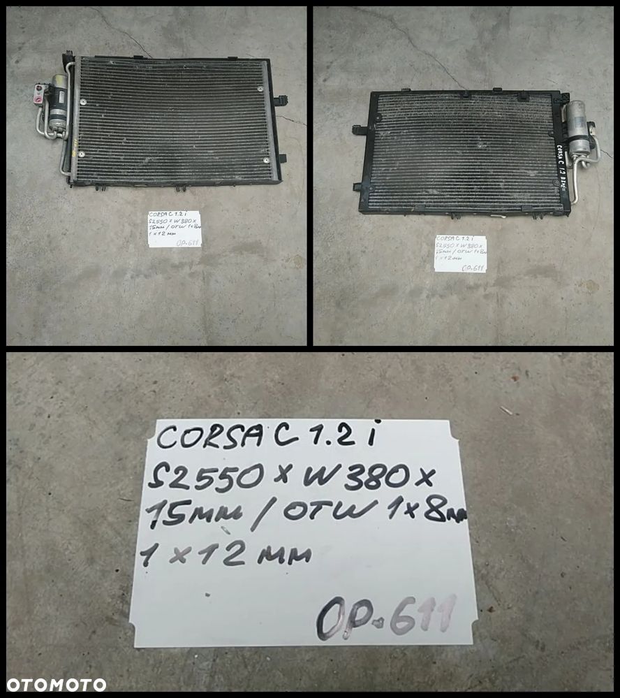 OPEL DAEWOO SAAB CHŁODNICA WODY AUKCJA NR2 - 8