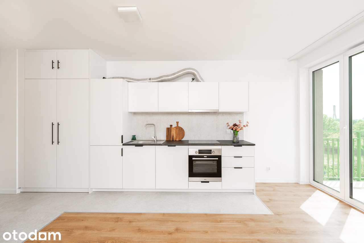 Studio| 0% prowizji| Nieumeblowane| Od zaraz| Metro M2| Widok