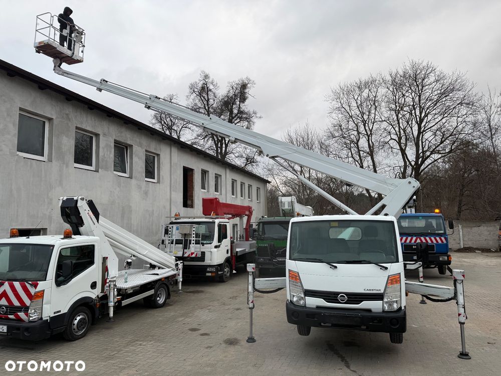 Nissan Podnośnik Koszowy Zwyżka Cmc 250 25 metrów 15 w Bok UDT ! Jak multitel gsr Ruthmann wumag - 14