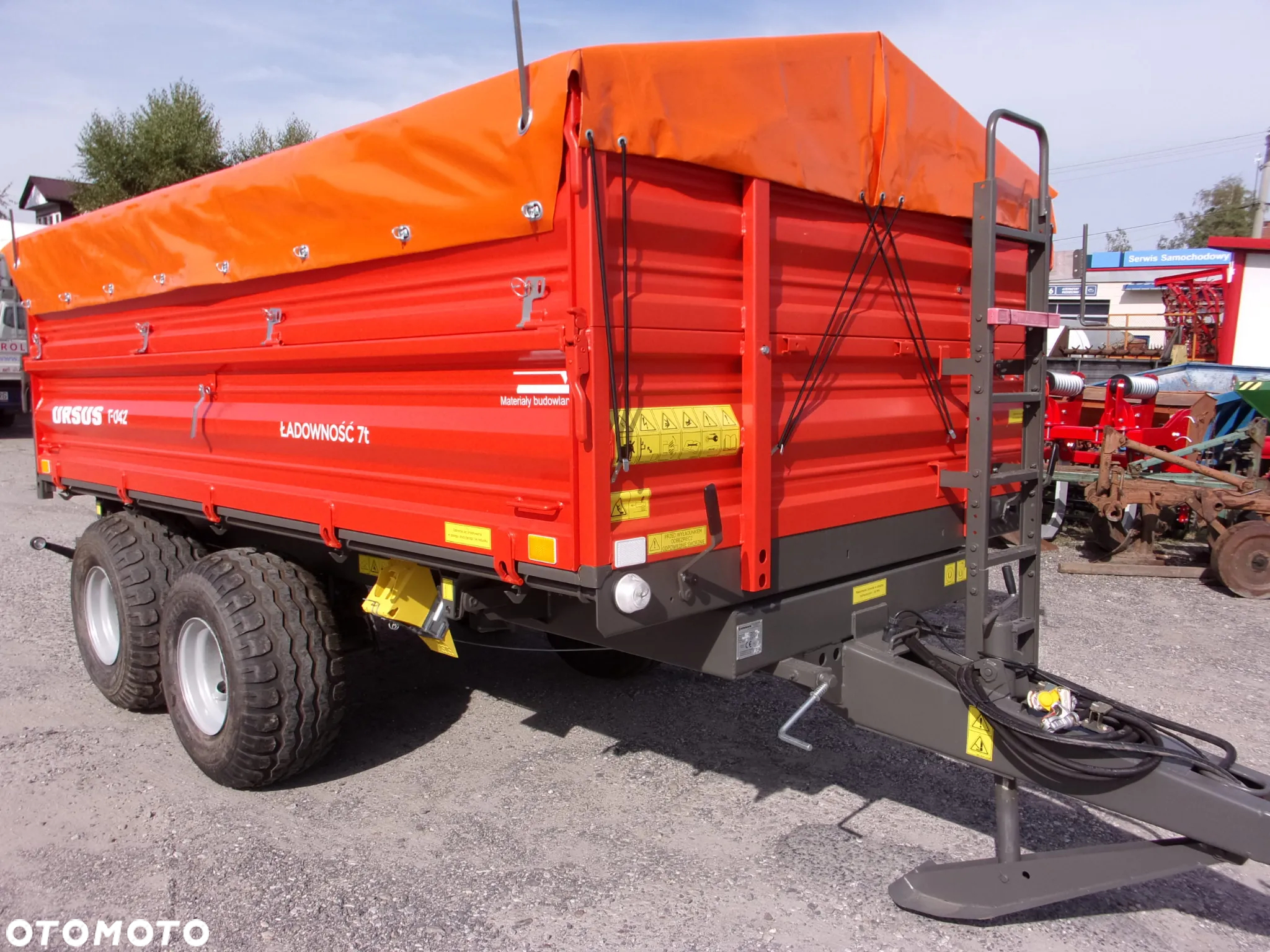 Inny Przyczepa ciężarowa-rolnicza Ursus 7t T-042 TANDEM z systemem trójstronnego wywrotu w Rad-Masz OPOCZNO - 13