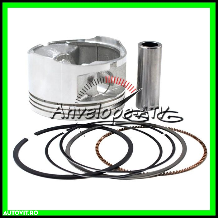 Piston atv LINHAI 260 250 69MM 4T cu Segmenti Sigurante Bolt - 3