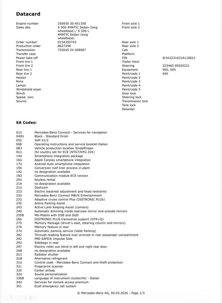 Mercedes-Benz S 500 4MATIC MHEV Long Aut. - 23