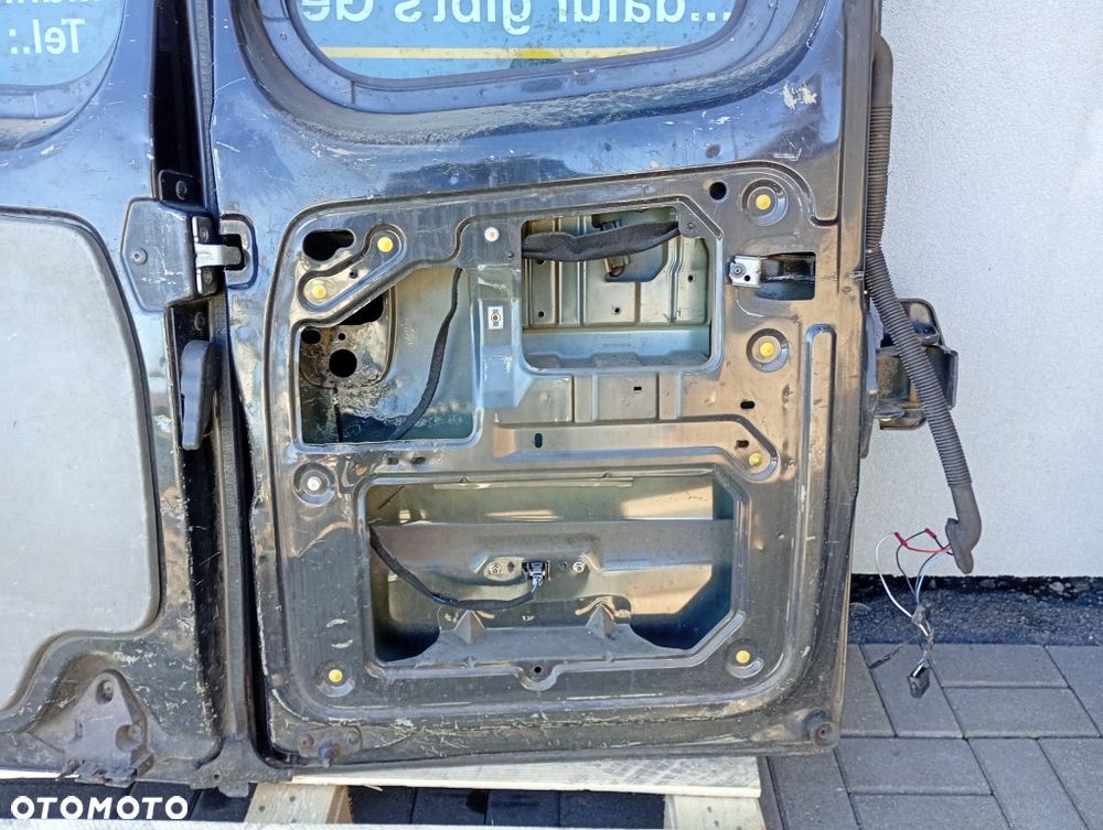 drzwi tylne lewe prawe tył z szybą opel vivaro a trafic II primastar 2001-2014 komplet - 14