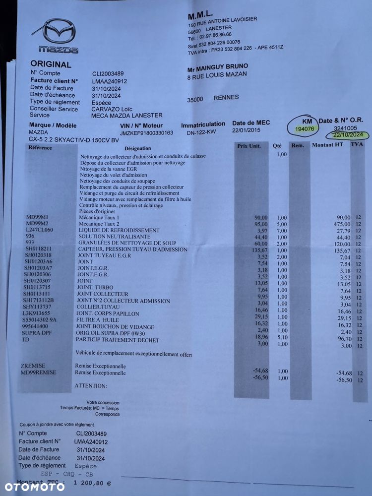 Mazda CX-5 SKYACTIV-D 150 Drive AWD Exclusive-Line - 30