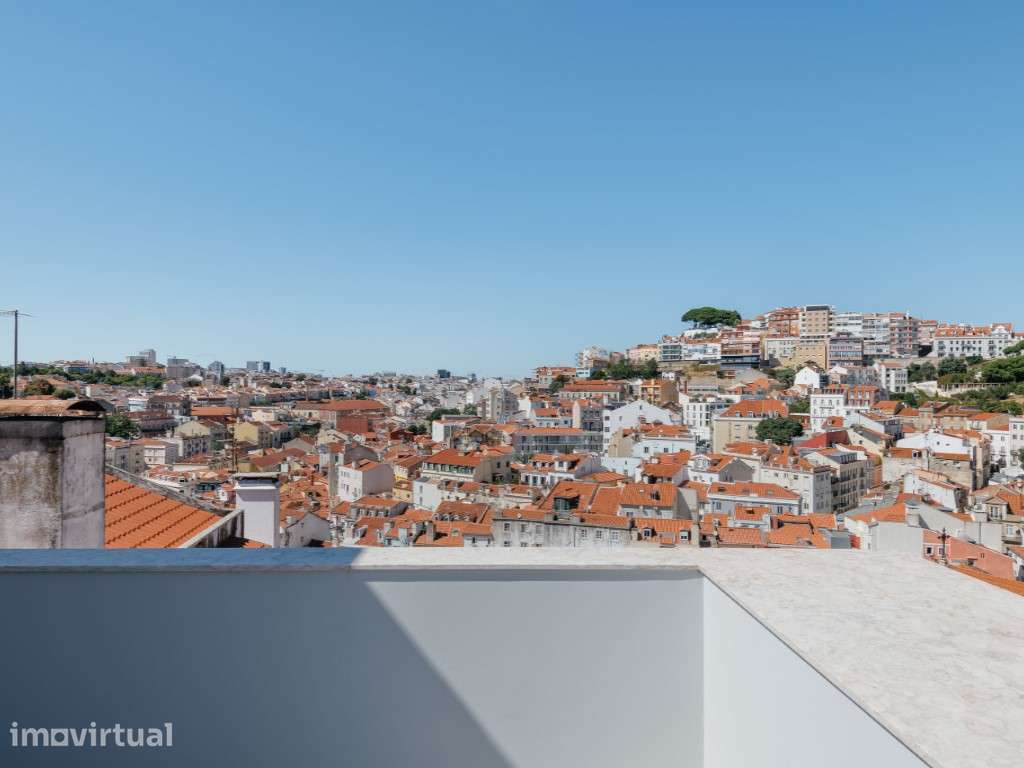 Duplex T2 com Vistas Panorâmicas sobre a Cidade e o Castelo - Grande imagem: 2/43