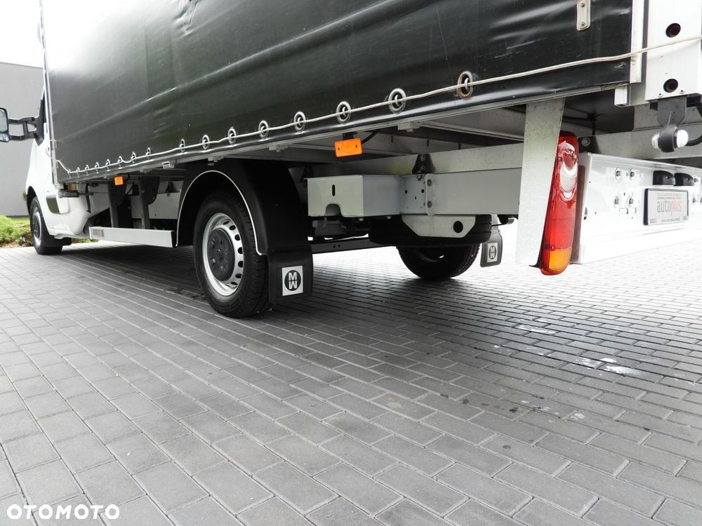 Opel MOVANO PLANDEKA 10 PALET WEBASTO TEMPOMAT KLIMATYZACJA LEDY PNEUMATYKA  165KM - 17