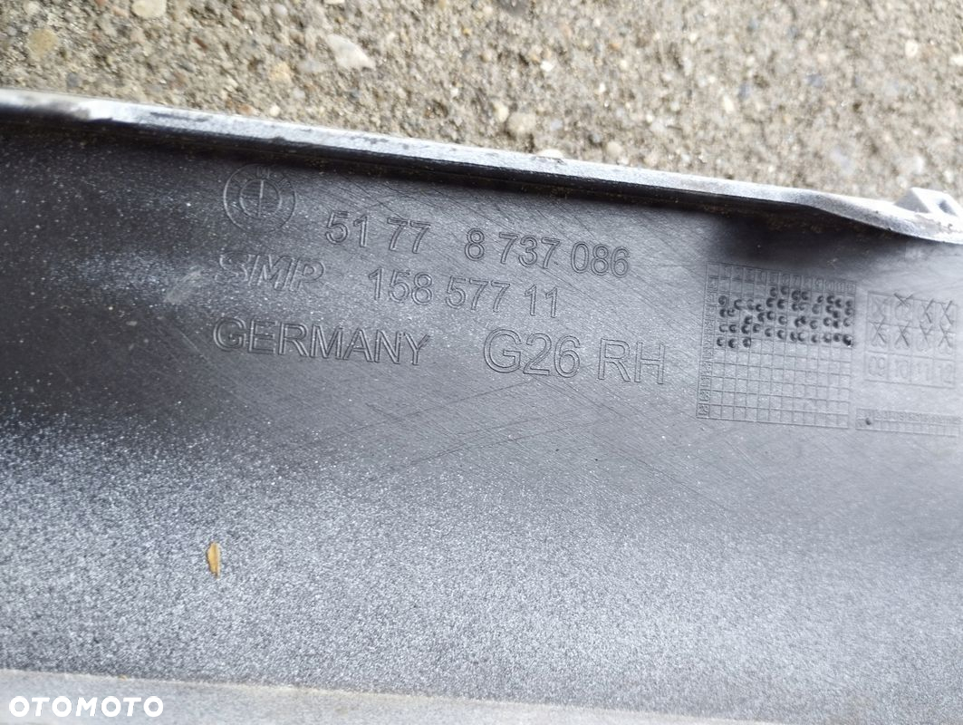 Próg listwa nakładka prawa BMW 4 G26 M-pakiet 8737086 - 8