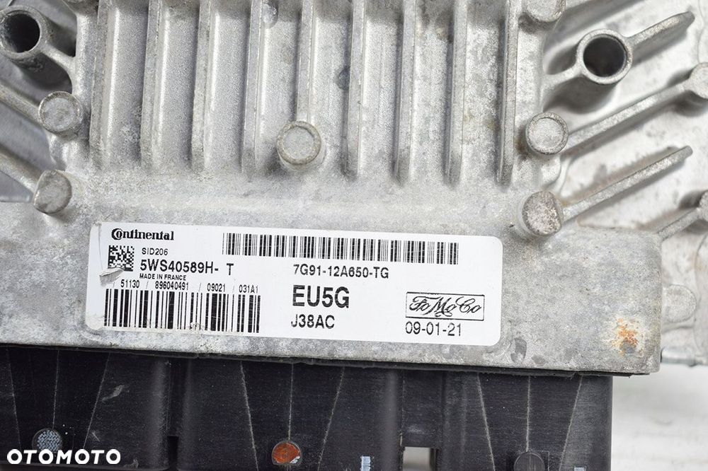 komputer sterownik silnika ford 7g91-12a650-tg - 4