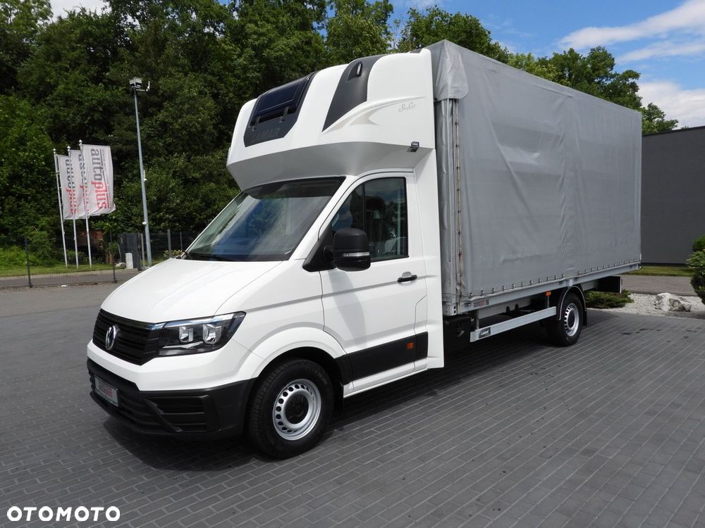 Volkswagen CRAFTER PLANDEKA 10 PALET WEBASTO TEMPOMAT KLIMATYZACJA  180KM - 7