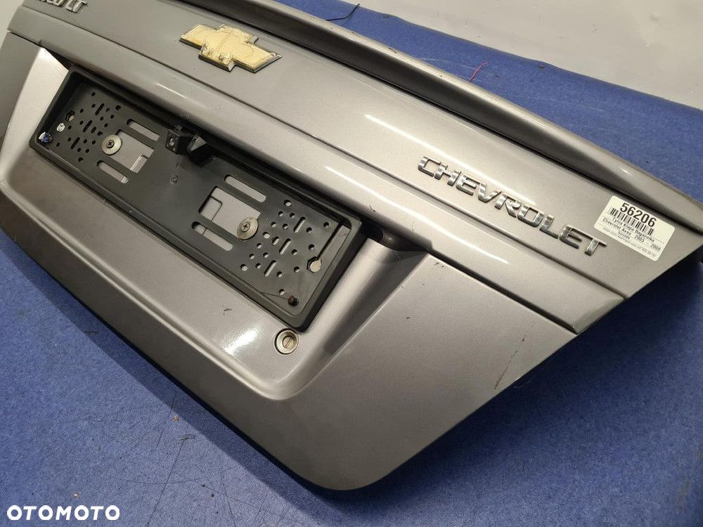 CHEVROLET AVEO T250 SEDAN TYLNA KLAPA BAGAŻNIKA - 6