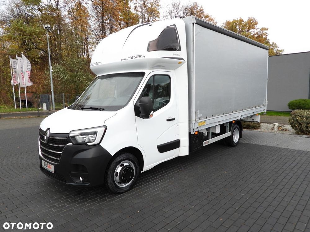 Renault MASTER PLANDEKA 10 PALET WEBASTO TEMPOMAT NAWIGACJA LEDY BLIŹNIACZE KOŁA KLIMATYZACJA  165KM - 7