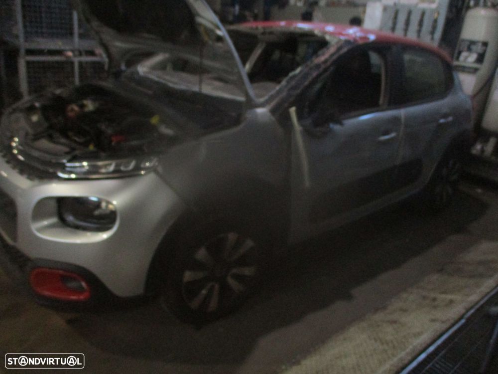Carro MOT: HMZ CXVEL: 20A701 CITROEN C3 3 2018 1.2VTI 82CV 5P CINZA GASOLINA - 3