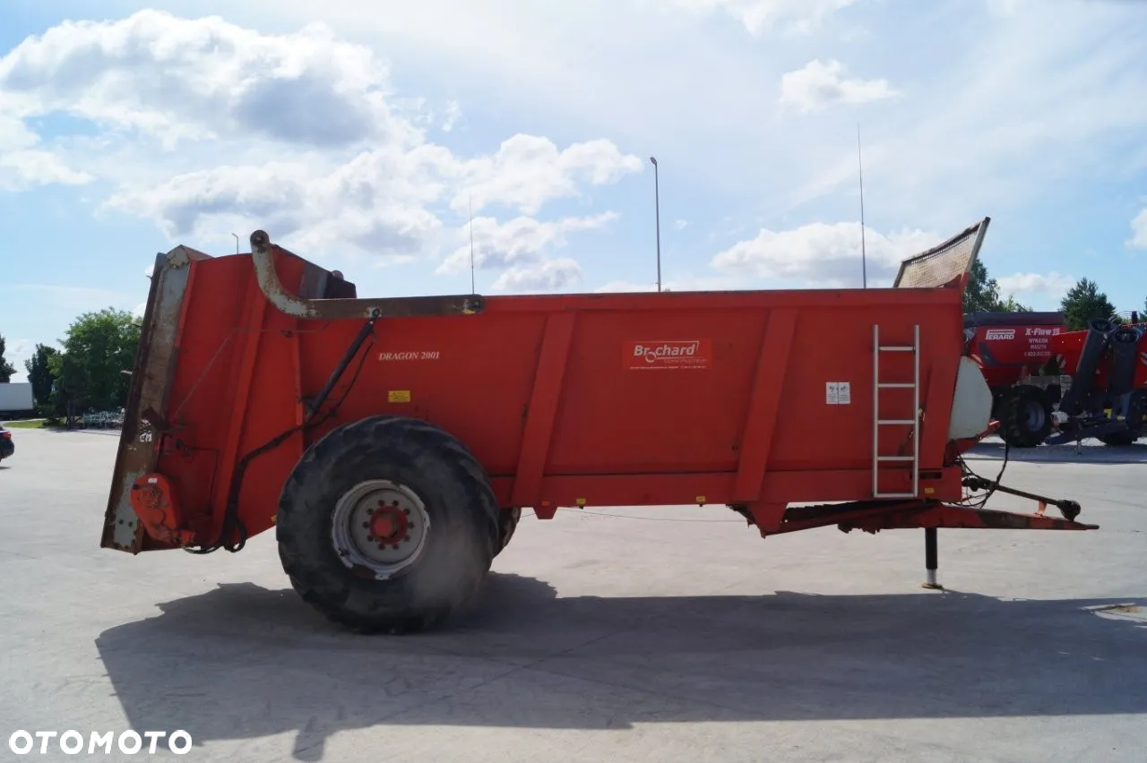 Brochard Rozrzutnik obornika Dragon 2001 12 Ton - 8