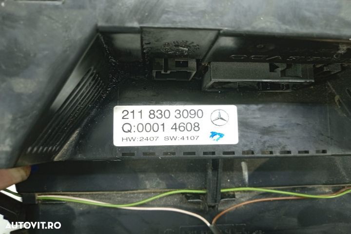 Climatronic cu grila aer centrala 2118303090 Mercedes-Benz E-Class W211 (facelift) seria - 3