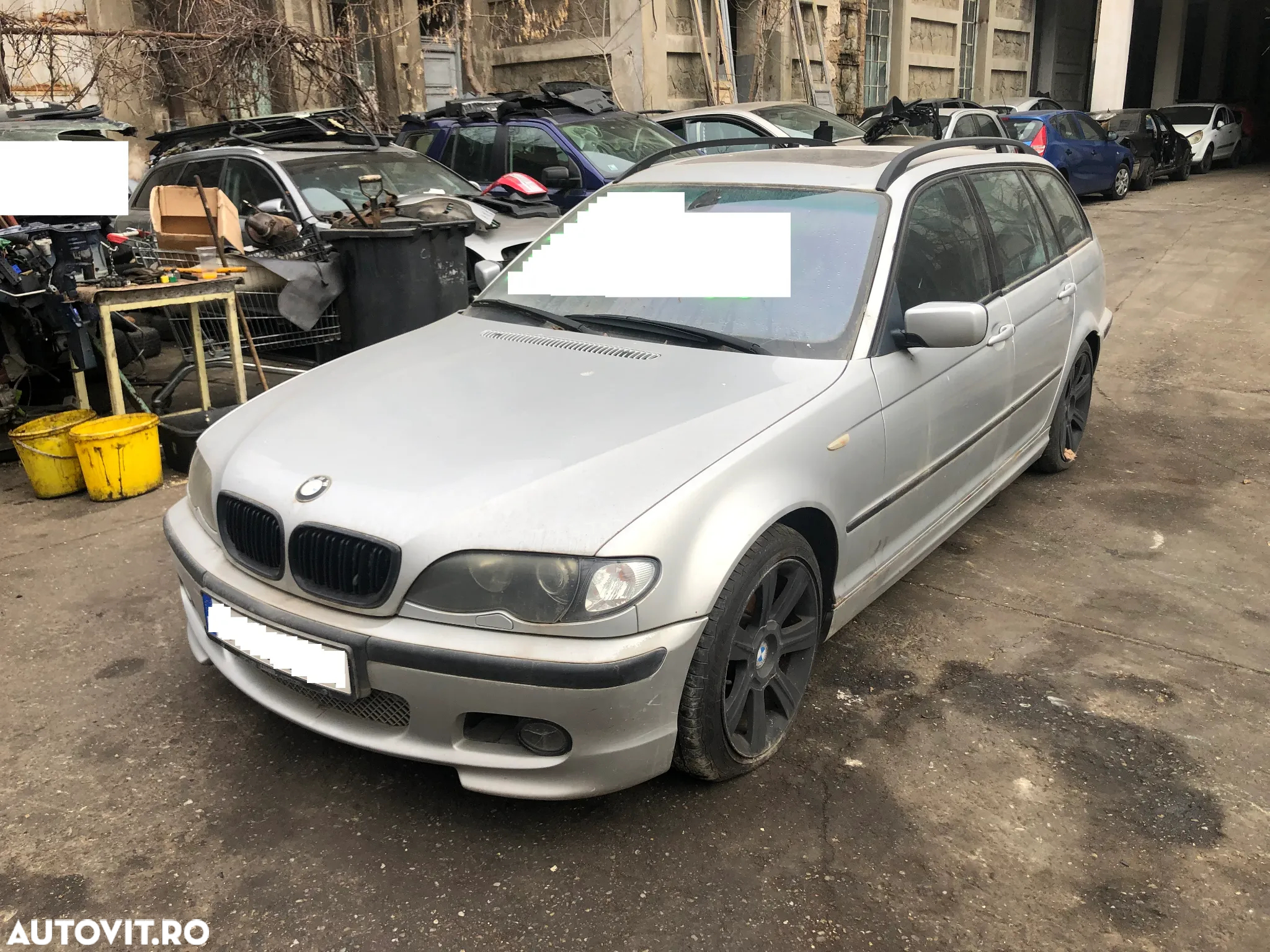 Dezmembrez Bmw Seria 3 e46 facelift break M packet gri argintiu 318i N42B20A - 3