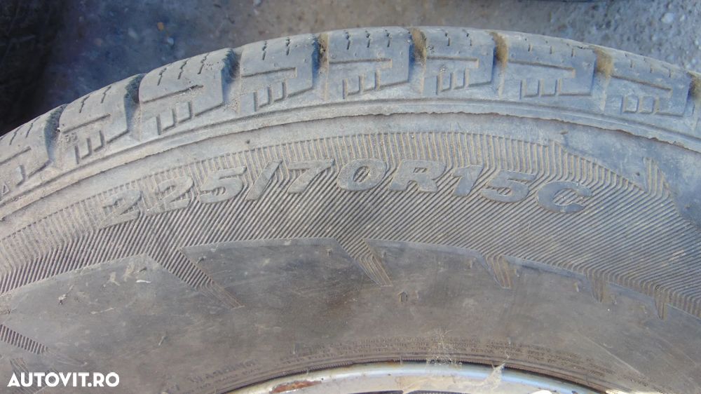 Roata rezerva Fiat Ducato/Peugeot Boxer/Citroen Jumper R15  225/70R15C an 2006-2014 - 8