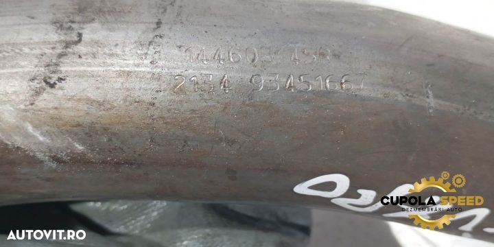 Furtun intercooler 144603145R 1.6CDTI R9M Opel Vivaro B [2014 - 2019] - 2