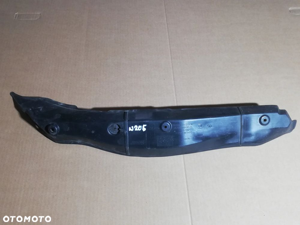 wygłuszenie błotnika A2058890025 Prawe MERCEDES W205