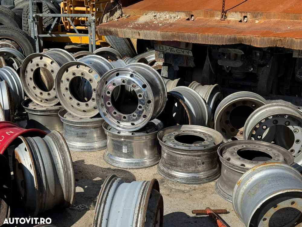 Jante 22.5 22,5 22 5 Alcoa BALON pentru fata NICHELATE sau ALUMINIU mat DIN DEZMEMBRARI - 8