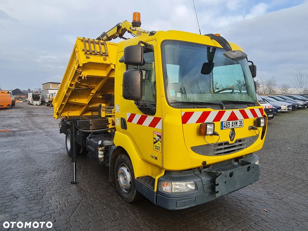 Renault Midlum 160DXi Wywrotka 3 str HDS HMF Specjalny Czołownica Solarka Piaskarka - 4