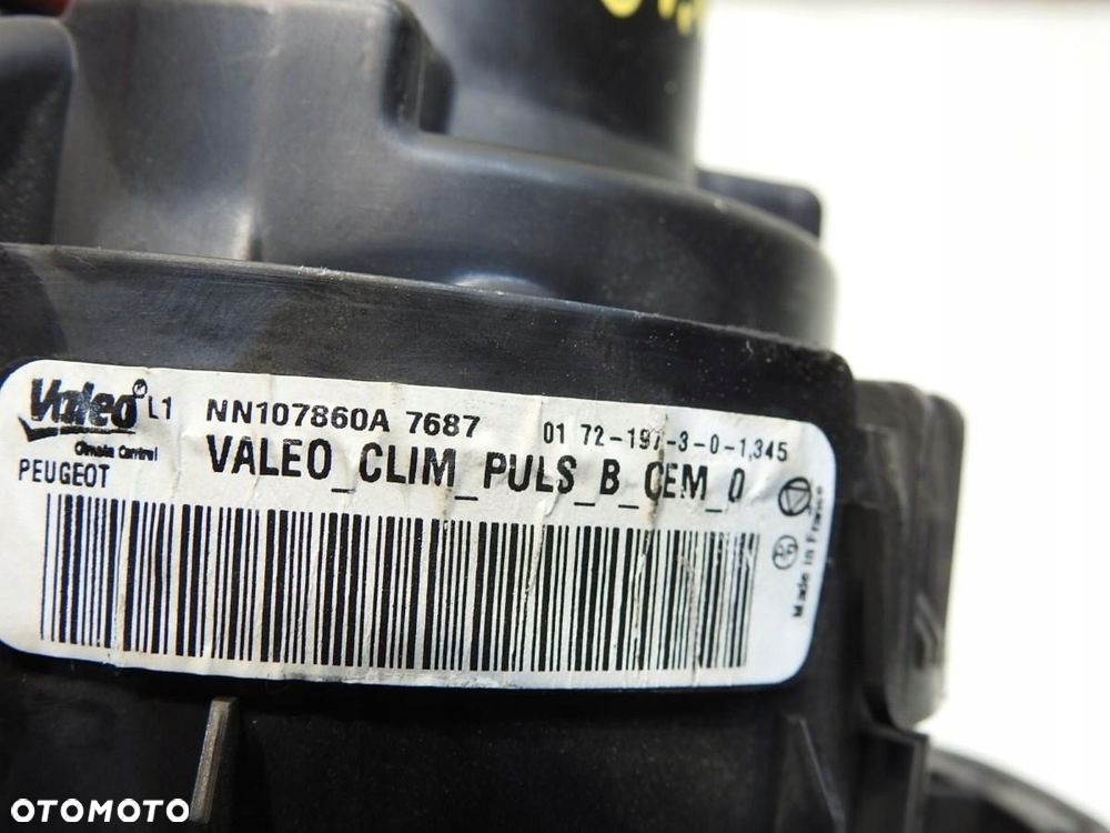 WENTYLATOR DMUCHAWA PEUGEOT 508 I NN107860A - 6