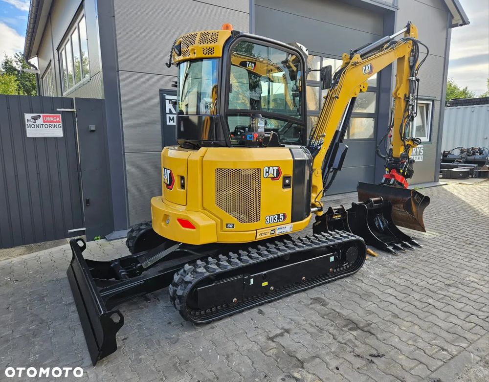 Caterpillar MINIKOPARKA CAT CATERPILLAR 303.5 CR 303.5CR E CR 303.5E 303 304 302 2022R. DEMO KLIMATYZACJA ROTOTILT - 4